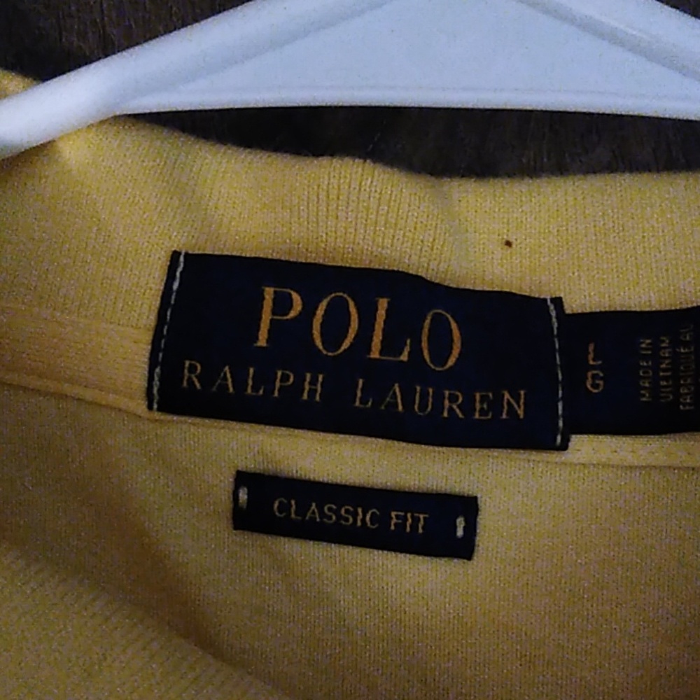 Polo by Ralph Lauren yellow polo classic fit - Picture 3 of 4